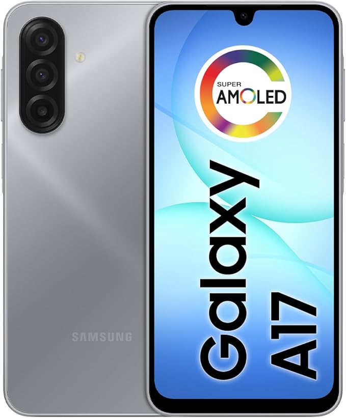 Celular Samsung Galaxy A17, 256GB, 8GB, 50MP Tela 6.7", IP54
