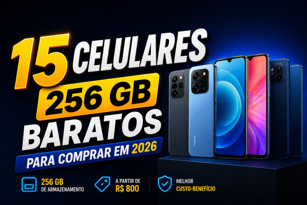 15 celulares baratos de 256gb