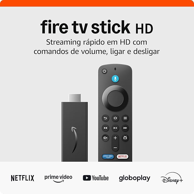Fire TV Stick HD (Streaming fácil e barato)