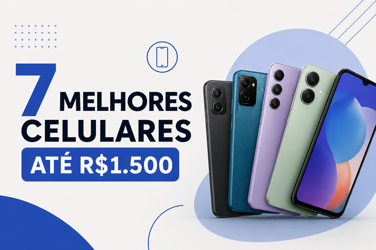 7 melhores celulares