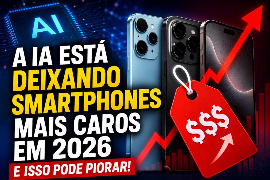A IA Está Deixando os Smartphones Mais Caros em 2026 — E Isso Pode Piorar