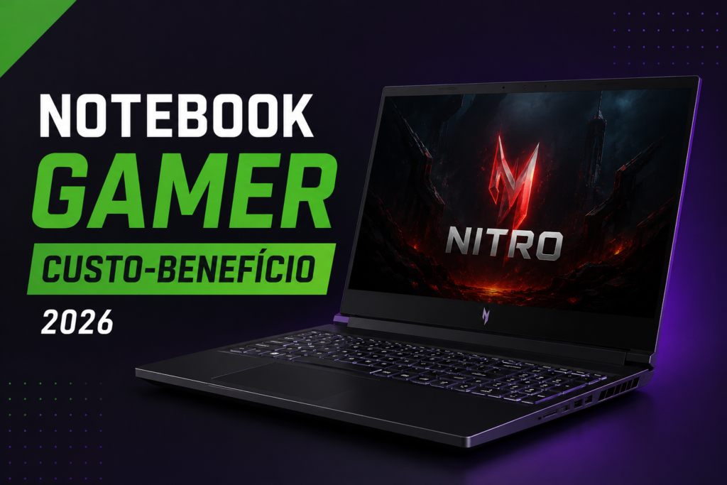 Melhor Notebook Gamer Custo-Benefício em 2026? Veja o Modelo que Está Dominando a Amazon